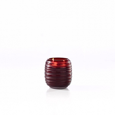 bougie-onno-red-sphere-s-bella-note-bains-deco